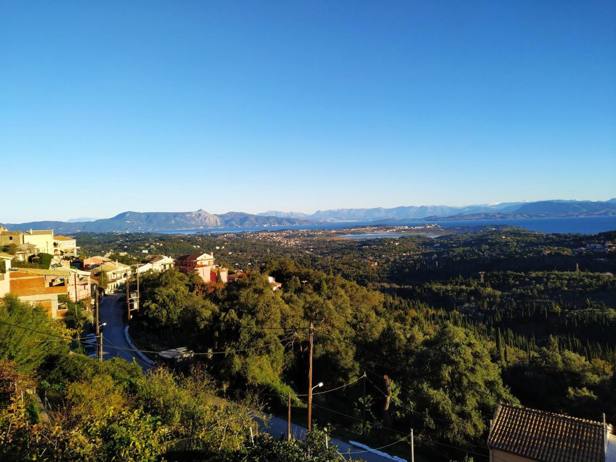 Mary'S House With Panoramic View Villa Ájoi Déka Kültér fotó