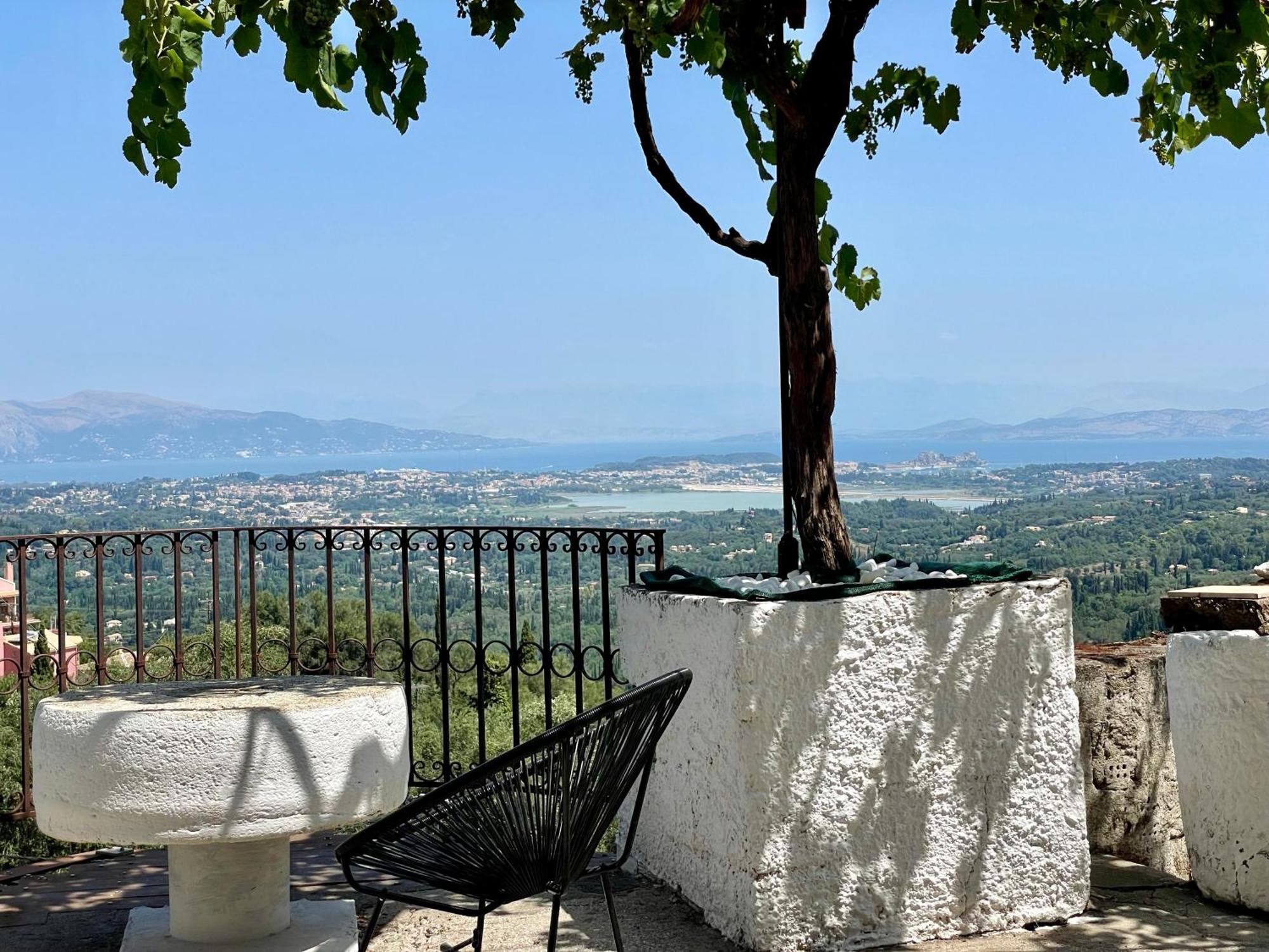 Mary'S House With Panoramic View Villa Ájoi Déka Kültér fotó